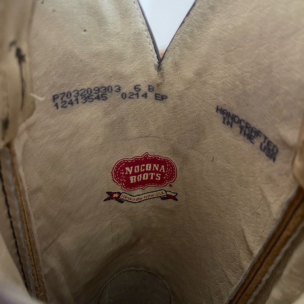 Nocona Boots size 6 - Picture 7 of 8